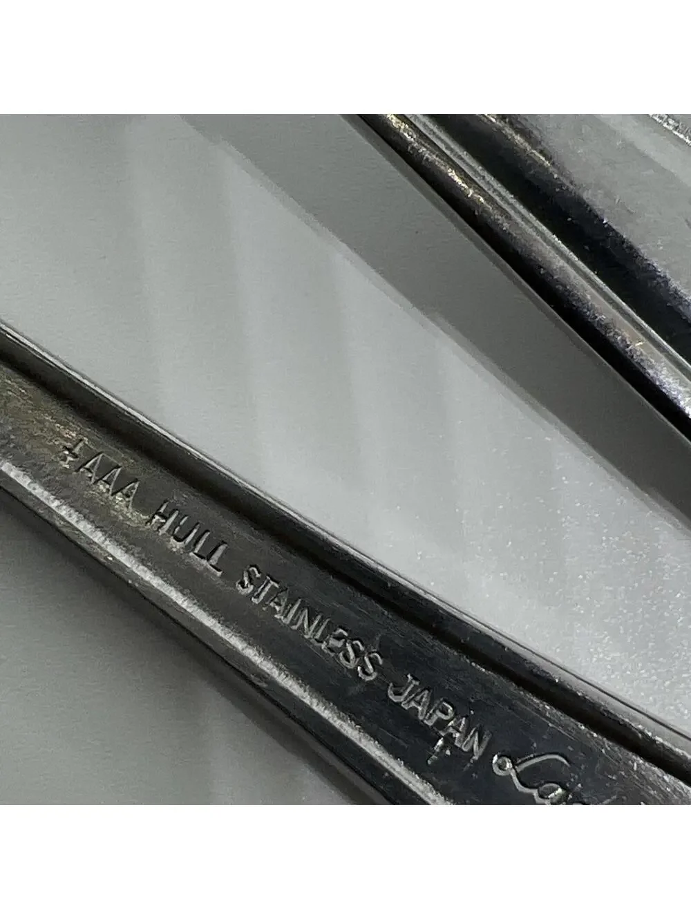 Hull Stainless Steel Lady Dauphine Salad Forks Set of  8